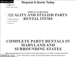 Sites similar to partypalacerental.com