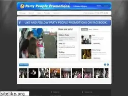 Sites similar to partypeoplepromotions.com