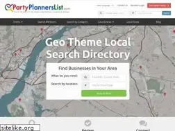 Sites similar to partyplannerslist.com
