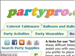 Sites similar to partypro.com