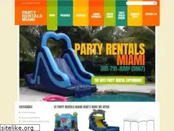Sites similar to partyrentals-miami.com