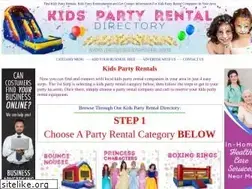 Sites similar to partyrentals4kids.com
