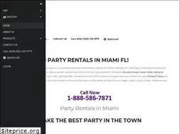 Sites similar to partyrentalsinmiamifl.com