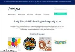 Sites similar to partyshop.co.nz
