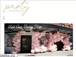 Sites similar to partysplendour.com.au