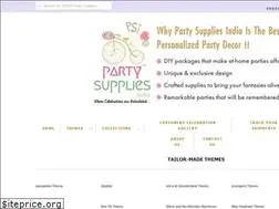 Sites similar to partysuppliesindia.com