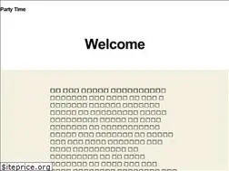 Sites similar to partytimeofcourse.com