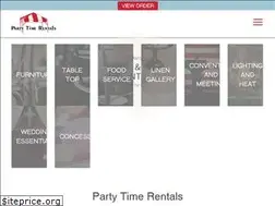Sites similar to partytimerentalsinc.com