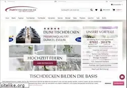 Sites similar to partytischdecke.de