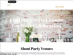 Sites similar to partyvenues.co.za