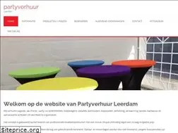 Sites similar to partyverhuurleerdam.nl