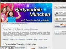 Sites similar to partyverleih-muenchen.de