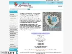 Sites similar to partyxpressions.com