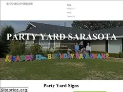 Sites similar to partyyardsarasota.com
