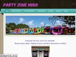 Sites similar to partyzonemaui.com