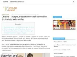 Sites similar to paruline-en-cuisine.fr