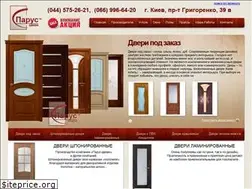 Sites similar to parus-dveri.com.ua