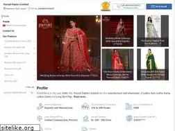 Sites similar to parvatifabrics.in
