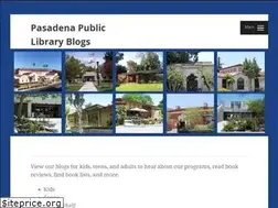 Sites similar to pasadena-library.net