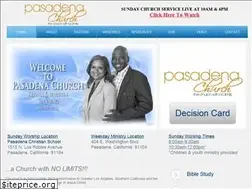 Sites similar to pasadenachurch.com