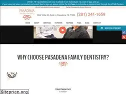 Sites similar to pasadenafamilydentistry.com
