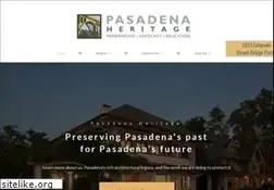 Sites similar to pasadenaheritage.org