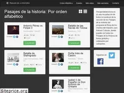 Sites similar to pasajesdelahistoria.es