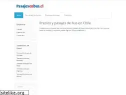 Sites similar to pasajesenbus.cl