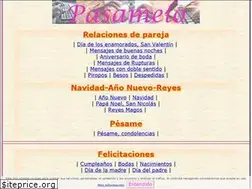 Sites similar to pasamelo.es