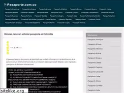 Sites similar to pasaporte.com.co