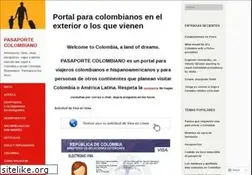 Sites similar to pasaportecolombiano.wordpress.com