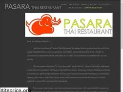 Sites similar to pasarathairestaurant.com