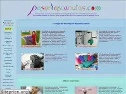 Sites similar to pasarlascanutas.com