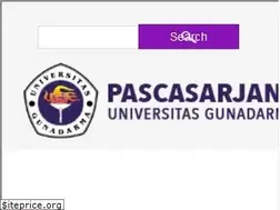 Sites similar to pasca.gunadarma.ac.id