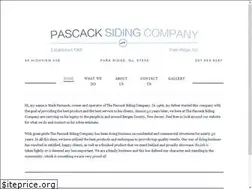 Sites similar to pascacksiding.com