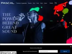 Sites similar to pascal-audio.com