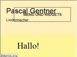 Sites similar to pascal-gentner.de