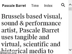 Sites similar to pascalebarret.com