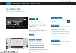 Sites similar to pascalforget.com