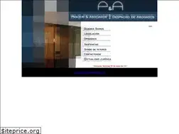 Sites similar to pasceriabogados.com
