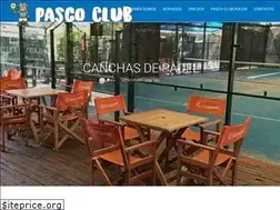 Sites similar to pascoclub.cl