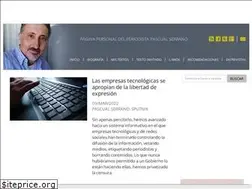 Sites similar to pascualserrano.net