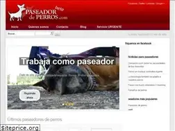 Sites similar to paseadordeperros.com