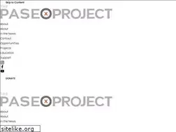 Sites similar to paseoproject.org
