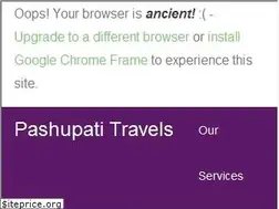 Sites similar to pashupatitravels.com