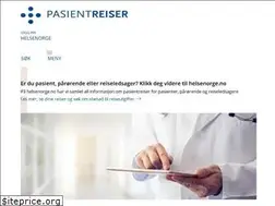 Sites similar to pasientreiser.no