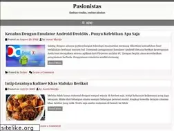 Sites similar to pasionistas.net