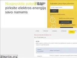 Sites similar to pasirinkitetiekeja.lt