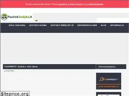 Sites similar to pasirinksodyba.lt