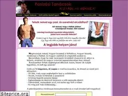 Sites similar to pasizasitanacsok.hu